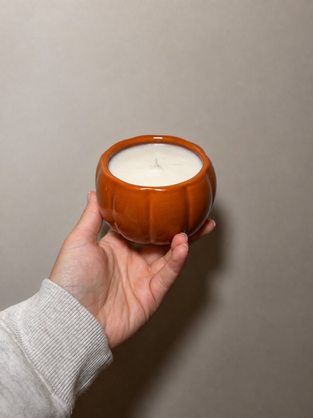 Limited edition pumpkin candle jar!